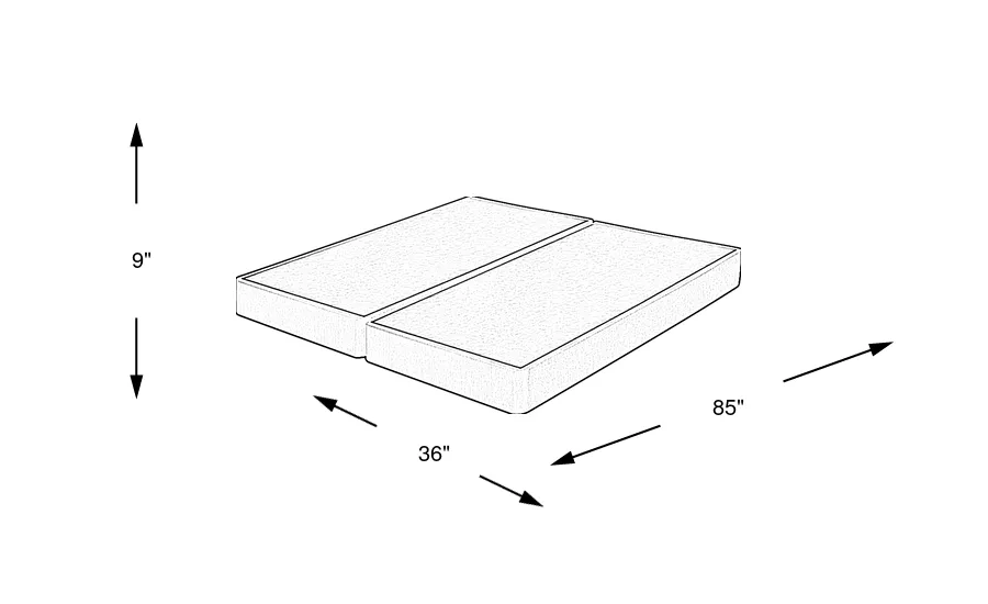 Dimension Image. Please refer to the Dimension Tab on this page for dimension details.