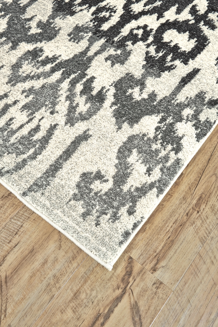 Icy Black 5' x 8' Rug - Thumbnail - Image 4