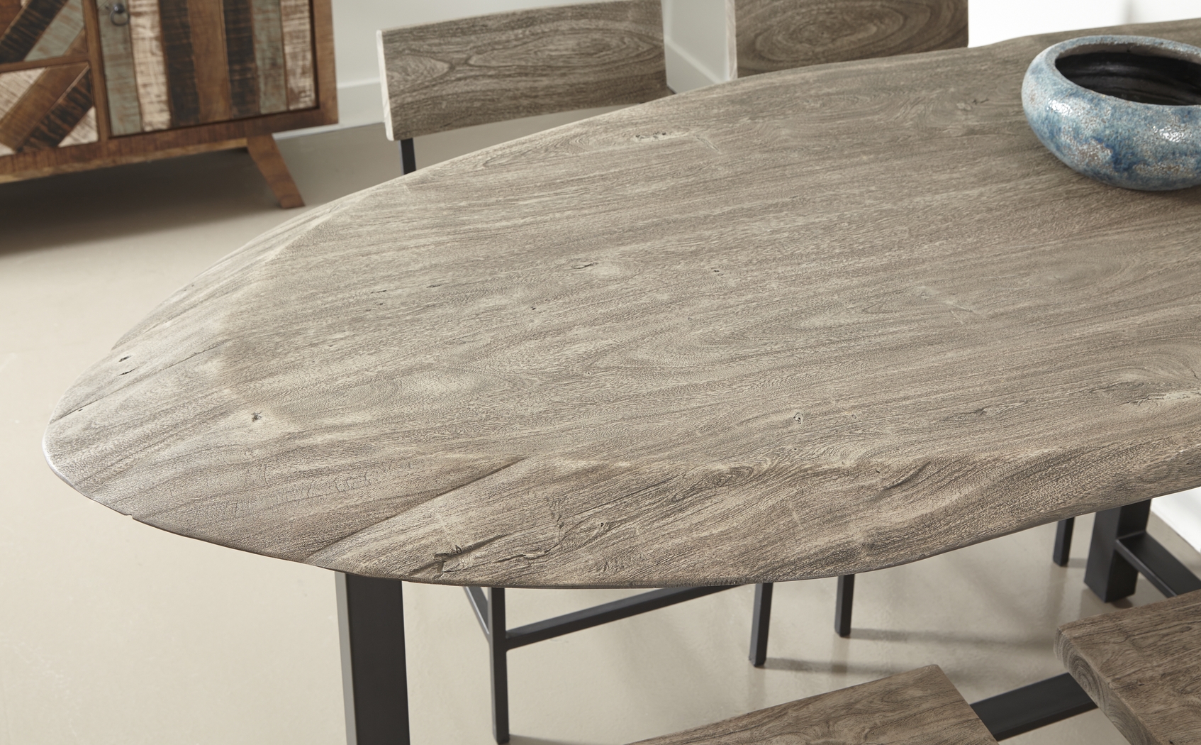 Idaho Springs Gray 5 Pc Counter Height Dining Set - Thumbnail - Image 5