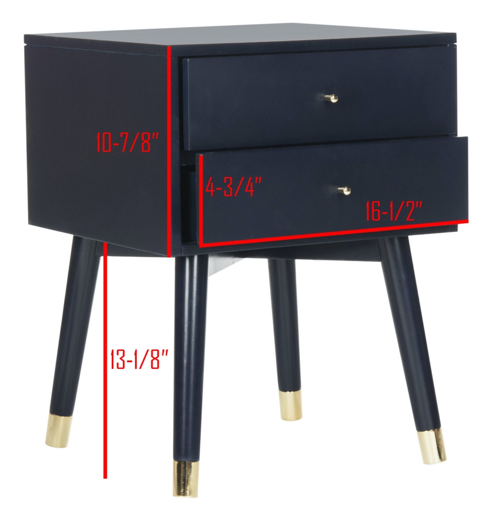 Idamor Navy Nightstand - Thumbnail - Image 10