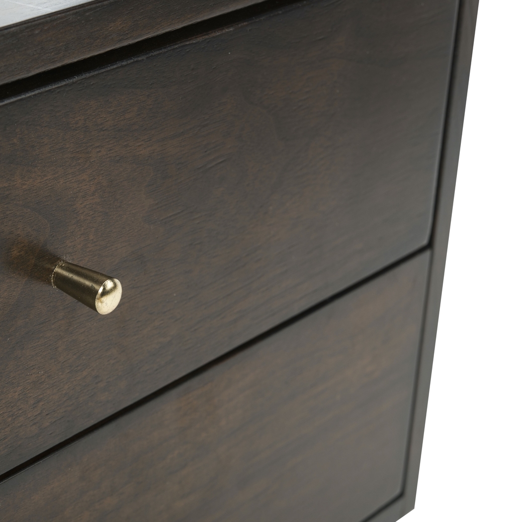 Idamor Walnut Nightstand - Thumbnail - Image 7
