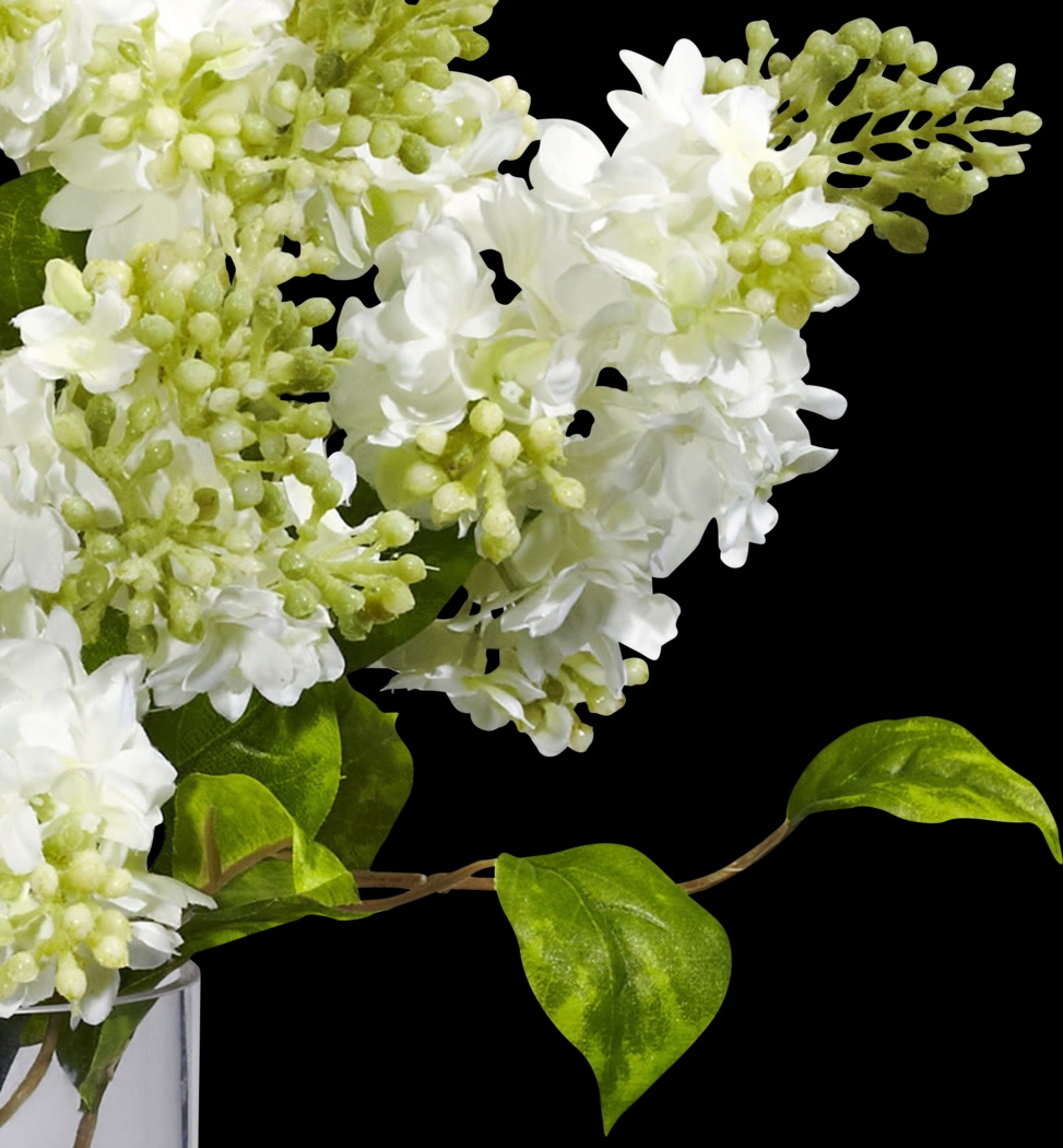 Idania Green Lilac Silk Floral - Thumbnail - Image 2