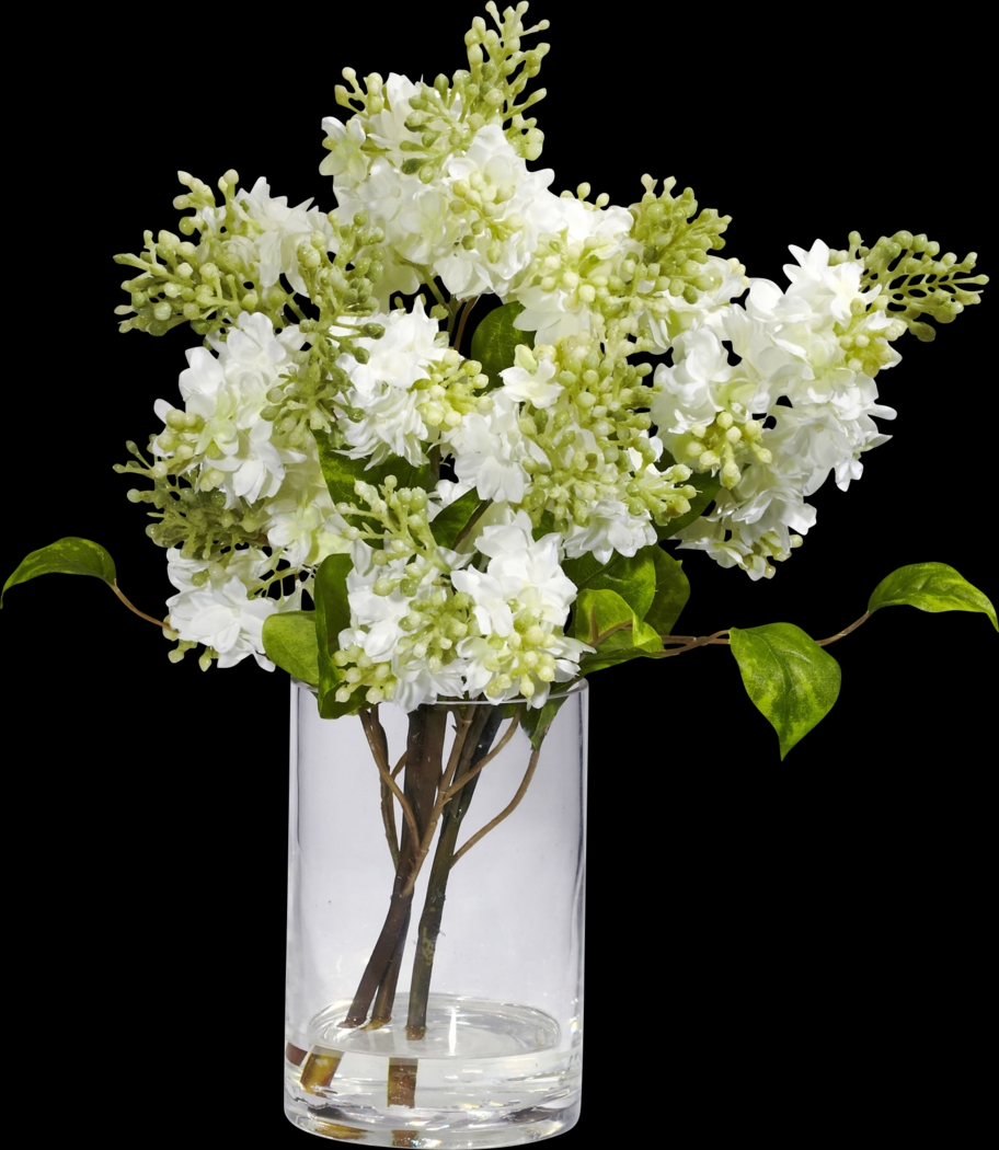 Idania Green Lilac Silk Floral - Thumbnail - Image 1