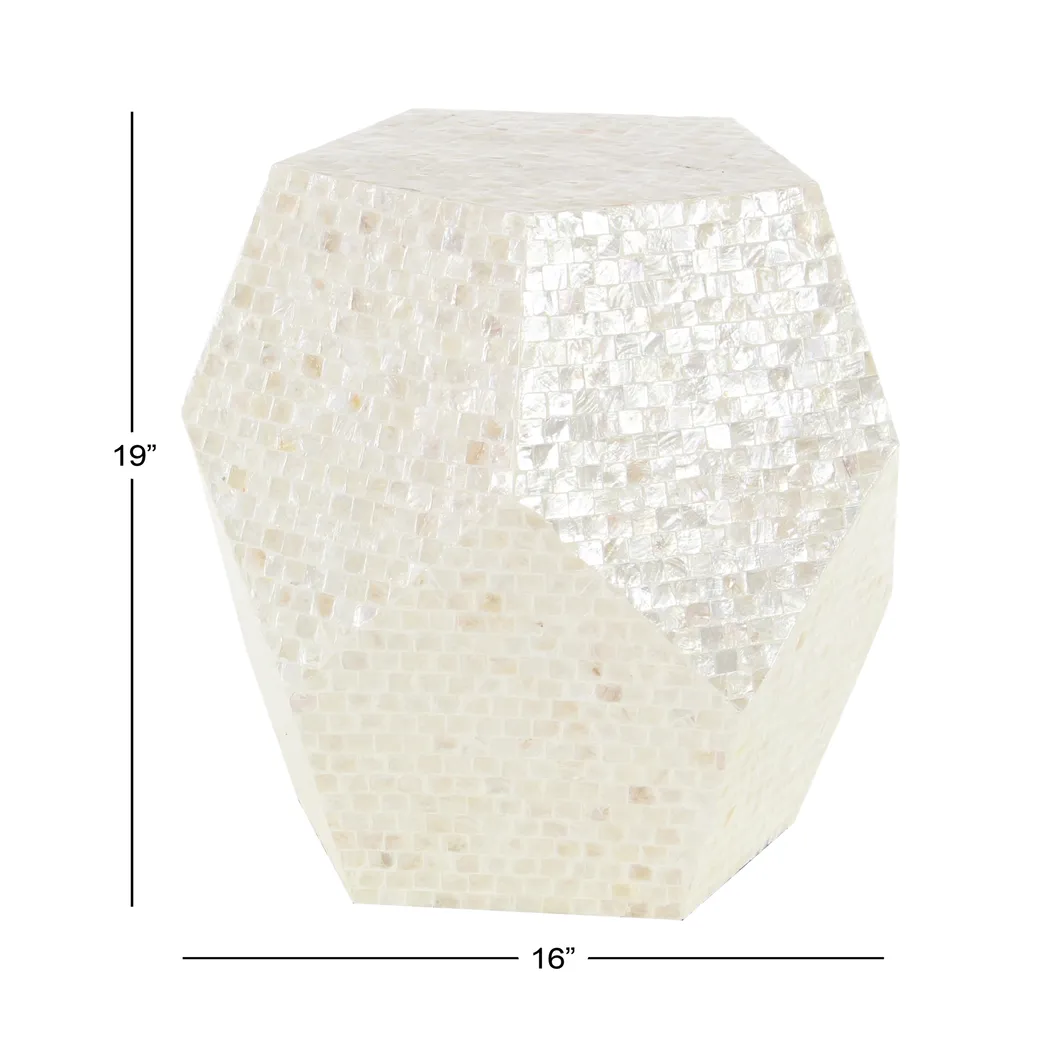 Idato Cream Accent Table - Thumbnail - Image 6