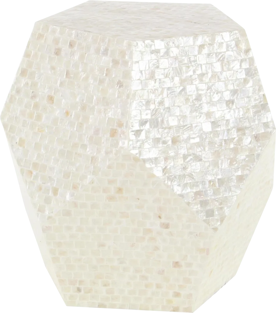 Idato Cream Accent Table - Thumbnail - Image 1