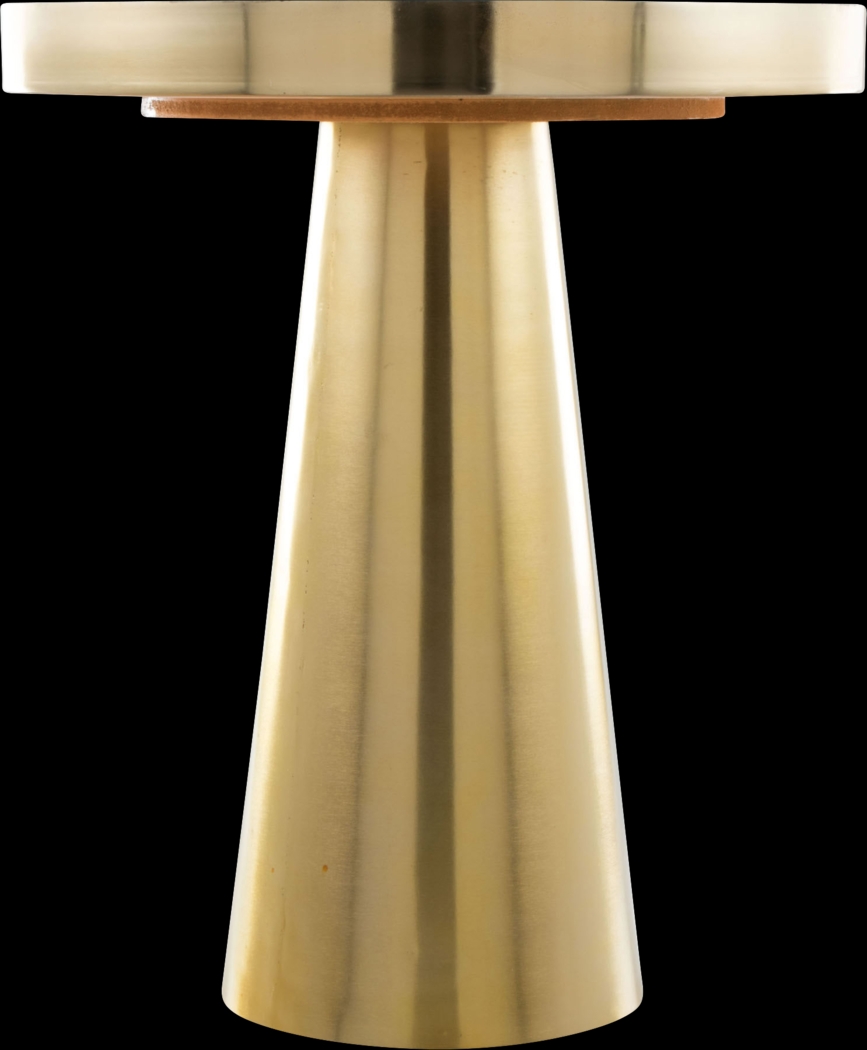 Idina Gold Accent Table - Thumbnail - Image 3