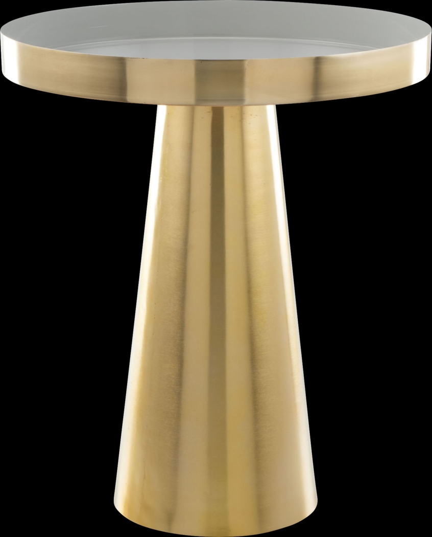 Idina Gold Accent Table - Thumbnail - Image 1