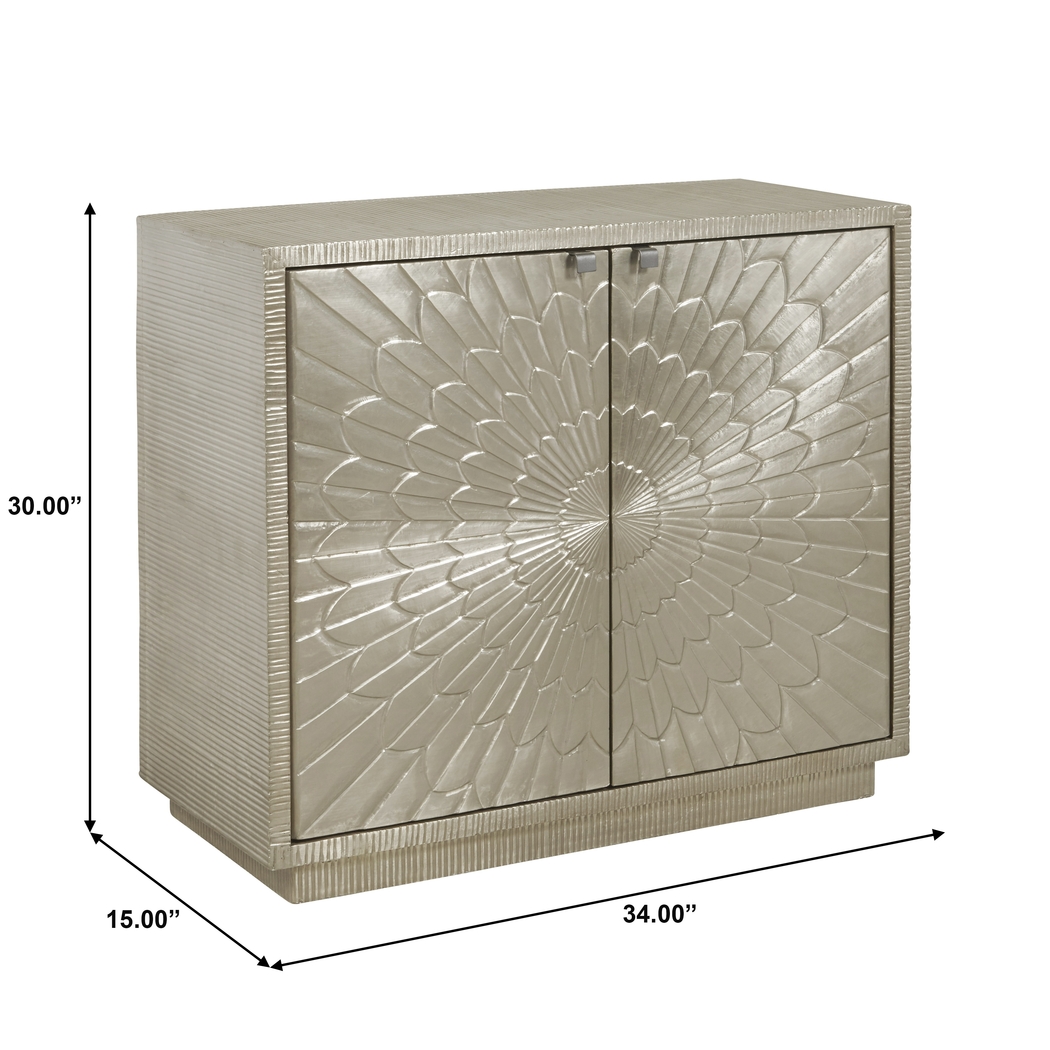 Idlegate Silver Accent Cabinet - Thumbnail - Image 10