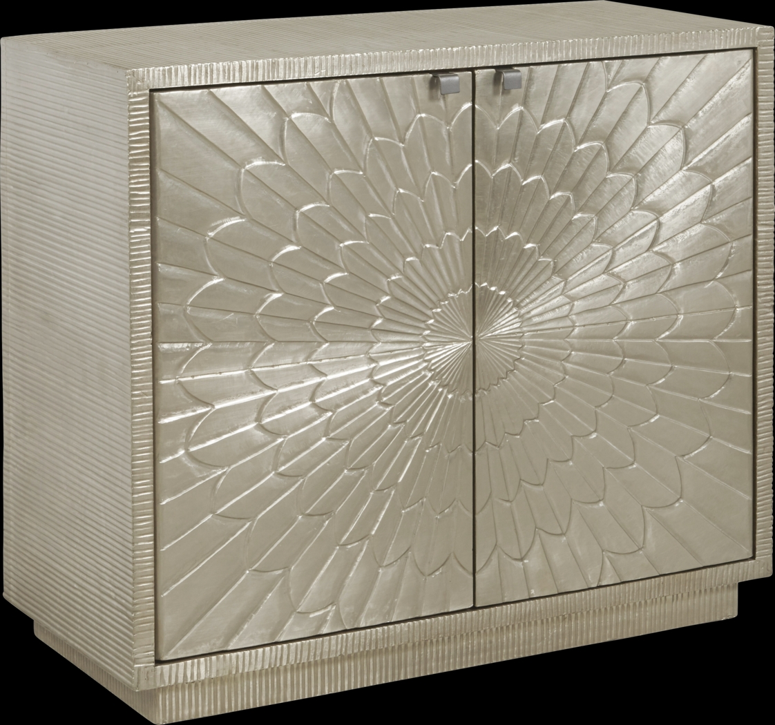 Idlegate Silver Accent Cabinet - Thumbnail - Image 1