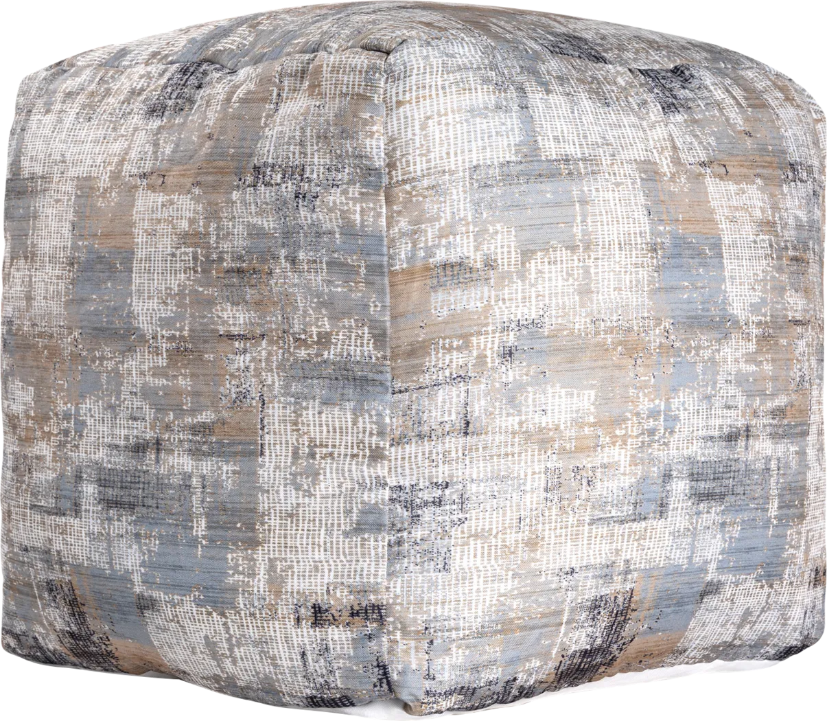 Idrisal Light Blue Pouf - Thumbnail - Image 3