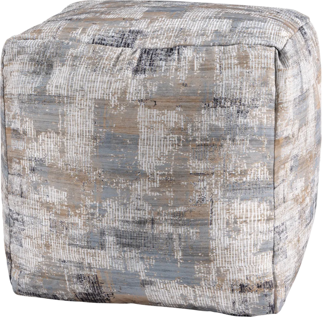 Idrisal Light Blue Pouf - Thumbnail - Image 7