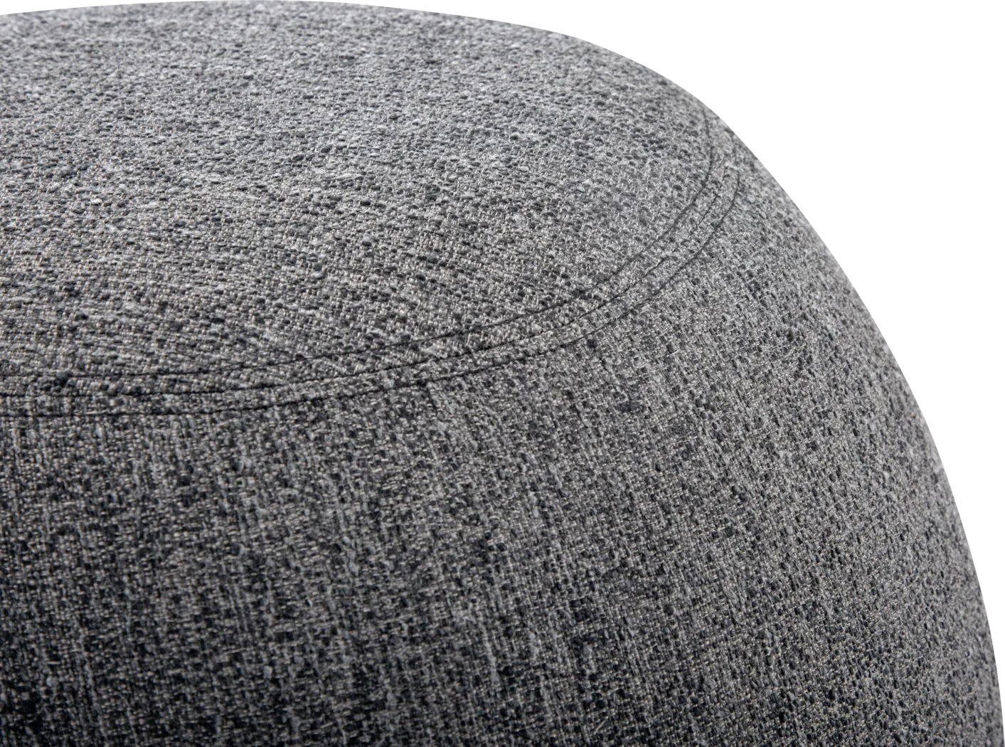 Idrise Gray Ottoman - Thumbnail - Image 3