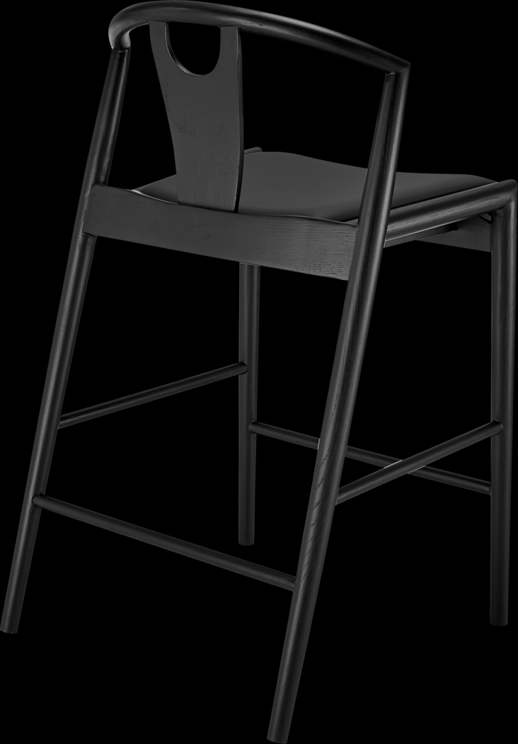 Iduna I Black Counter Height Stool - Thumbnail - Image 5