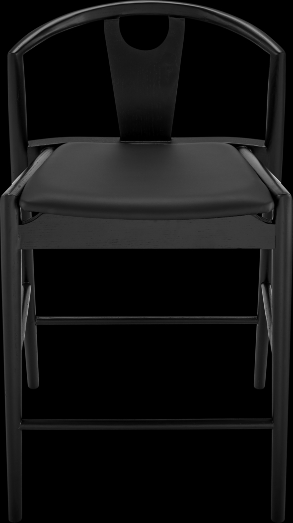 Iduna I Black Counter Height Stool - Thumbnail - Image 1