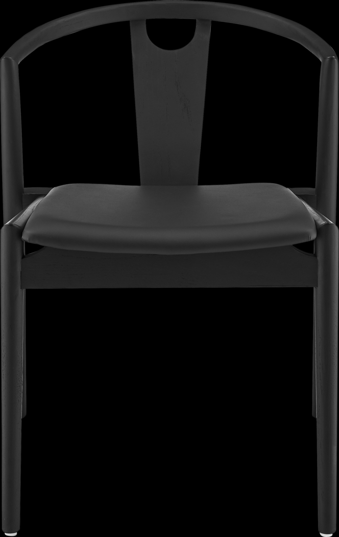 Iduna I Black Side Chair - Thumbnail - Image 2