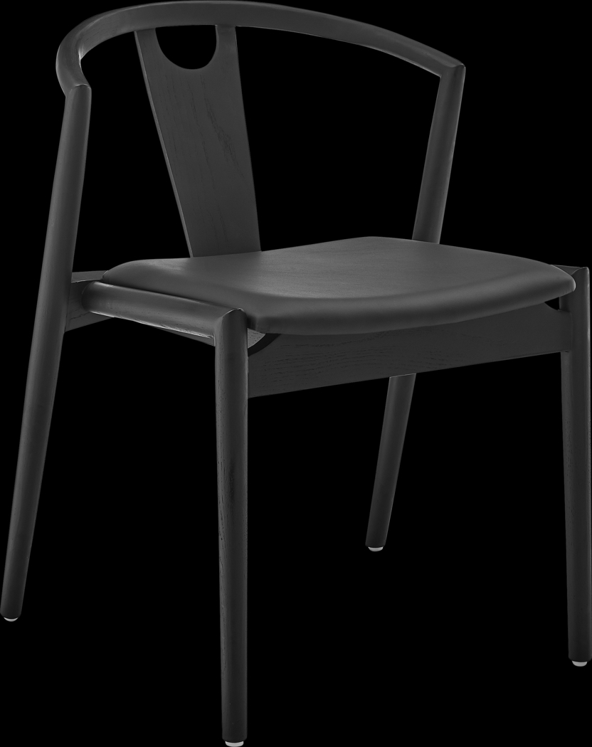 Iduna I Black Side Chair - Thumbnail - Image 1