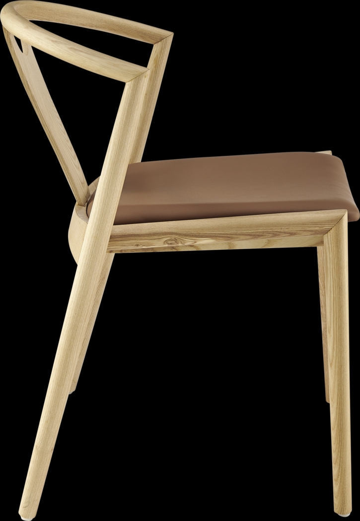 Iduna II Tan Side Chair - Thumbnail - Image 3