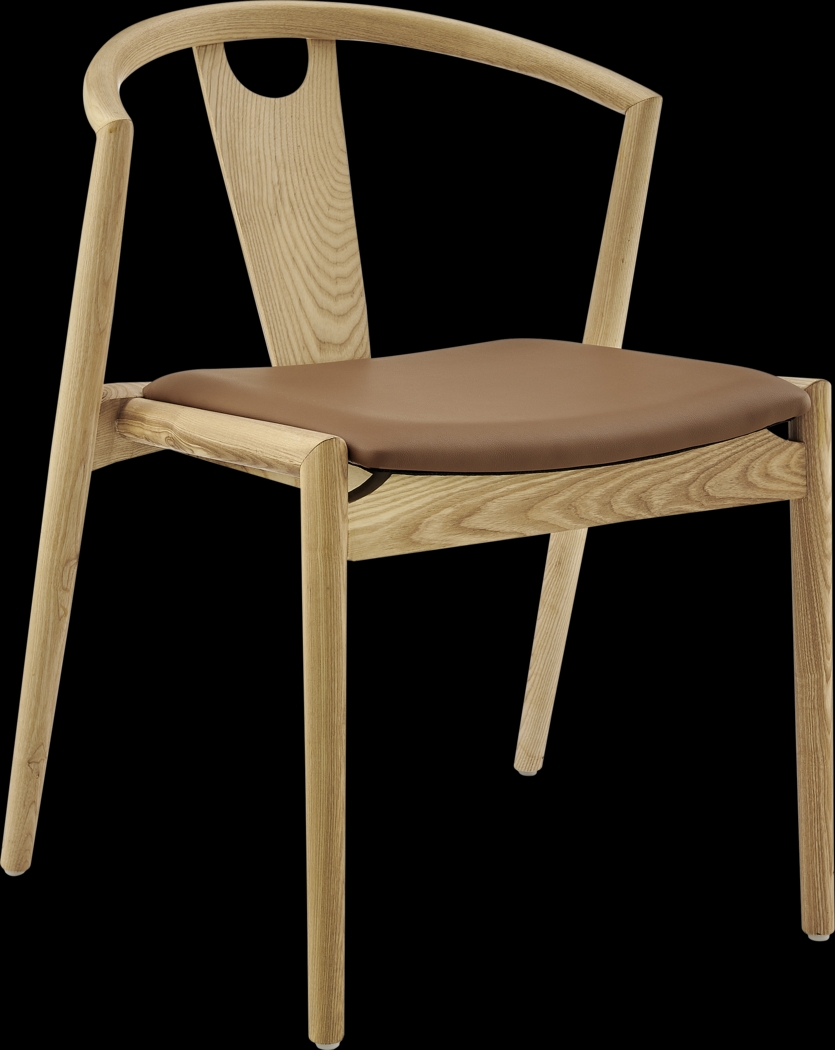 Iduna II Tan Side Chair - Thumbnail - Image 1