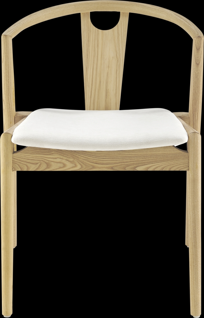 Iduna II White Side Chair - Thumbnail - Image 2