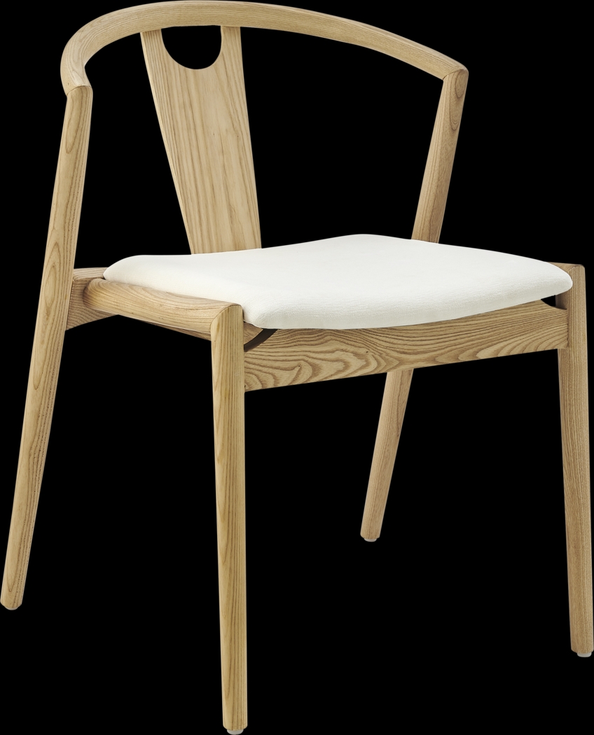 Iduna II White Side Chair - Thumbnail - Image 1