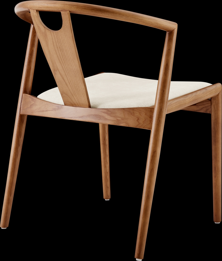 Iduna III Natural Dining Chair - Thumbnail - Image 4