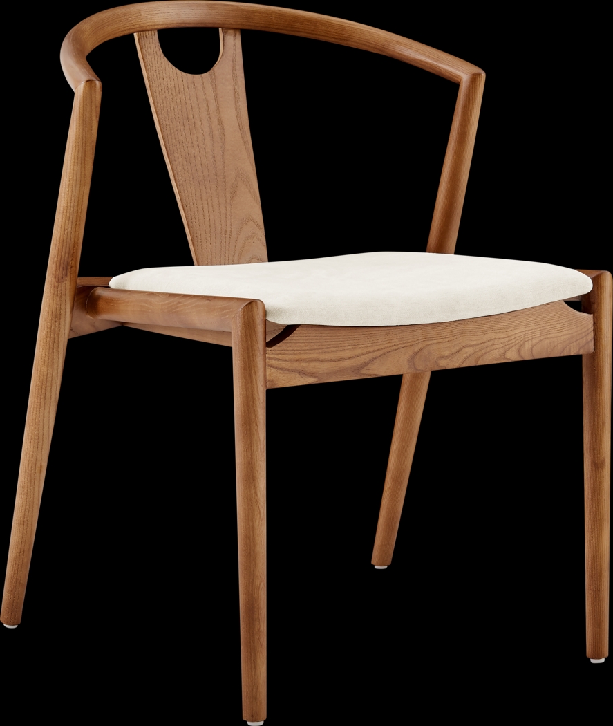 Iduna III Natural Dining Chair - Thumbnail - Image 1