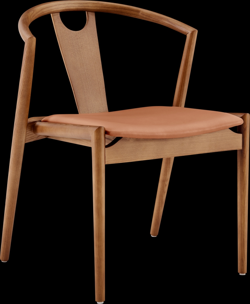 Iduna III Tan Dining Chair - Thumbnail - Image 1