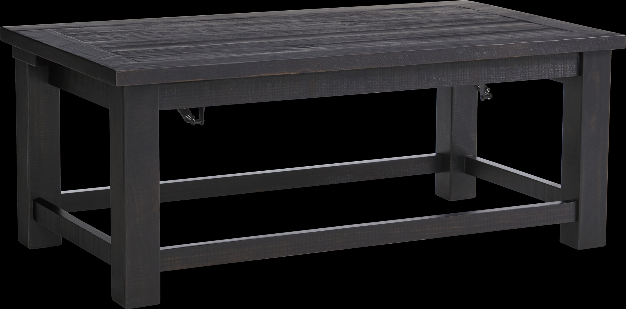 Idylwild Black Coffee Table with Lift Top - Thumbnail - Image 1