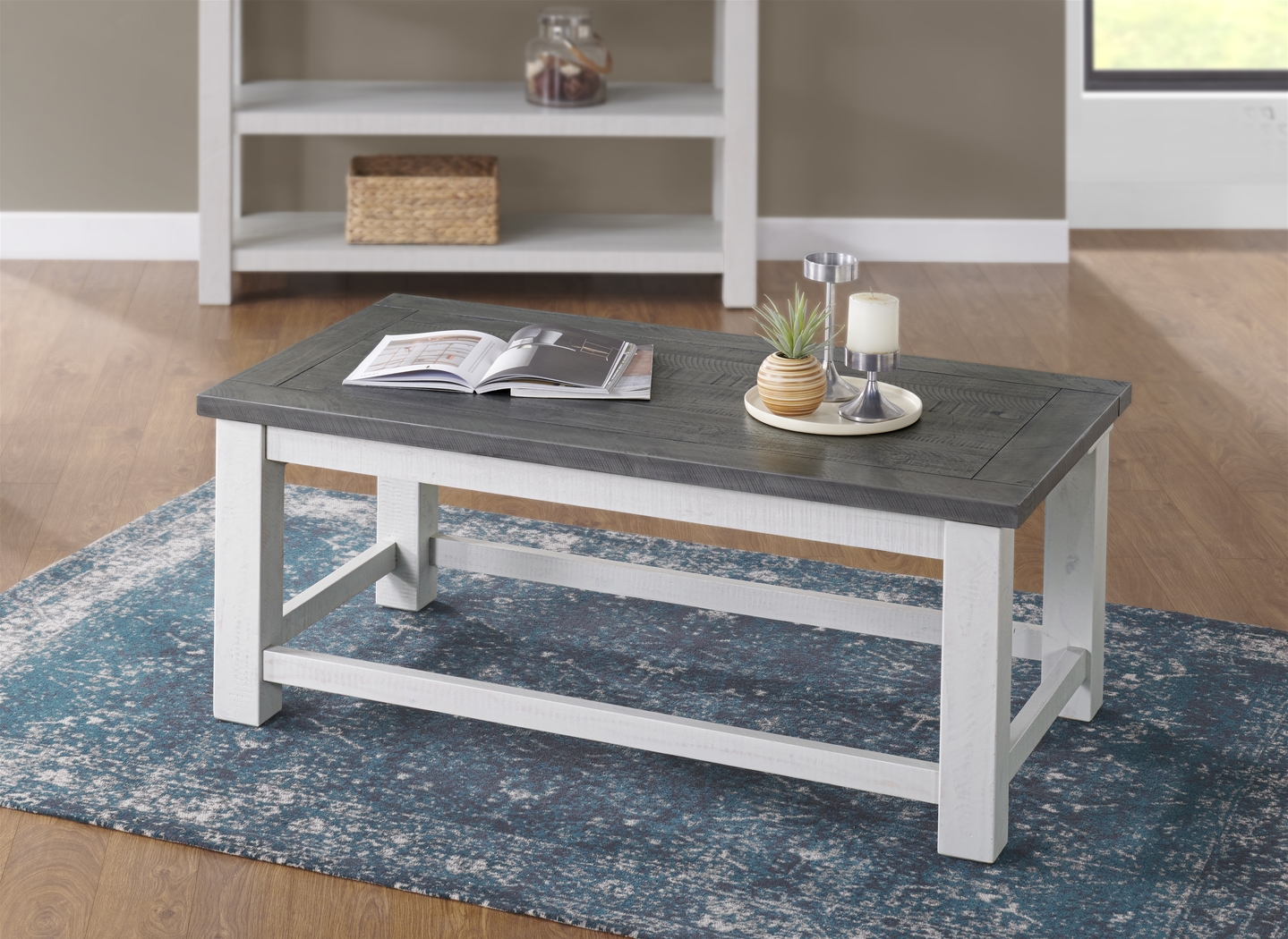 Idylwild White Coffee Table with Lift Top - Thumbnail - Image 7