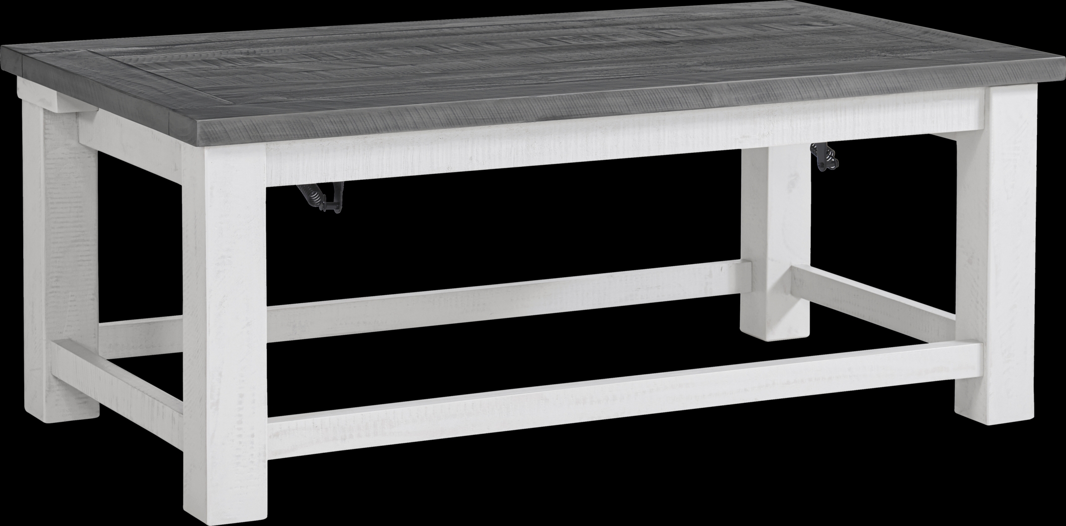 Idylwild White Coffee Table with Lift Top - Thumbnail - Image 1