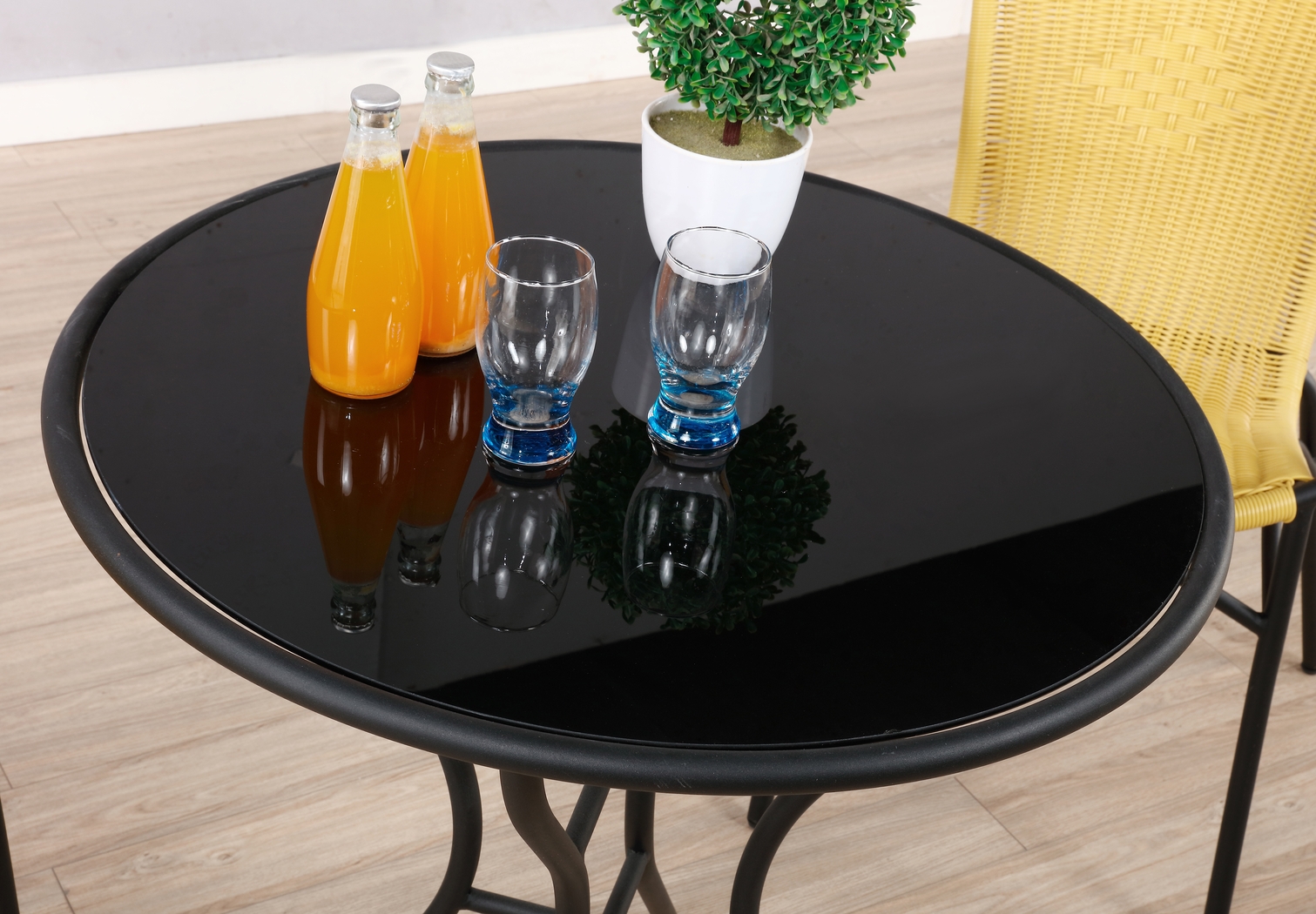 Idylwood Yellow 3 Pc Outdoor Seating Set - Thumbnail - Image 10