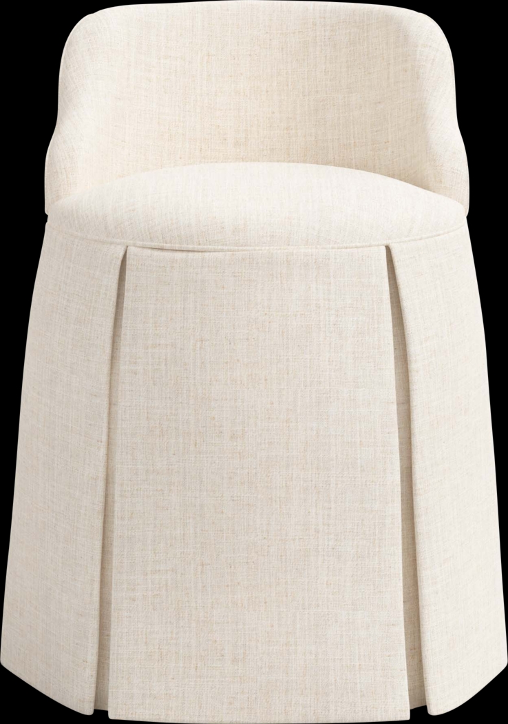 Ifanna Beige Skirted Vanity - Thumbnail - Image 3