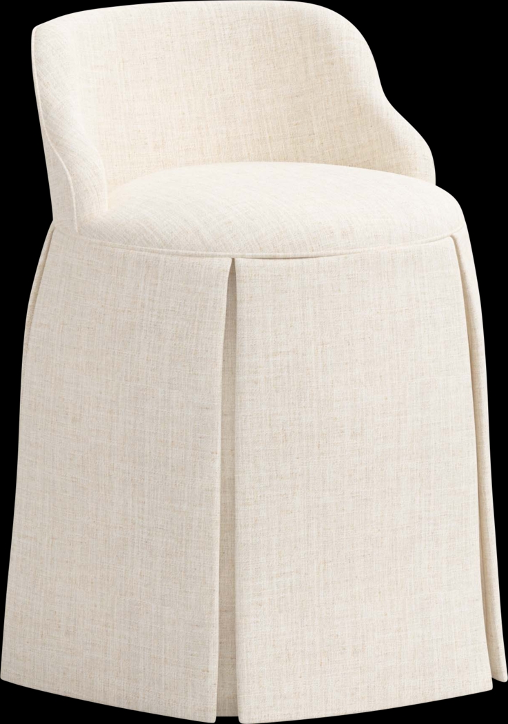 Ifanna Beige Skirted Vanity - Thumbnail - Image 1
