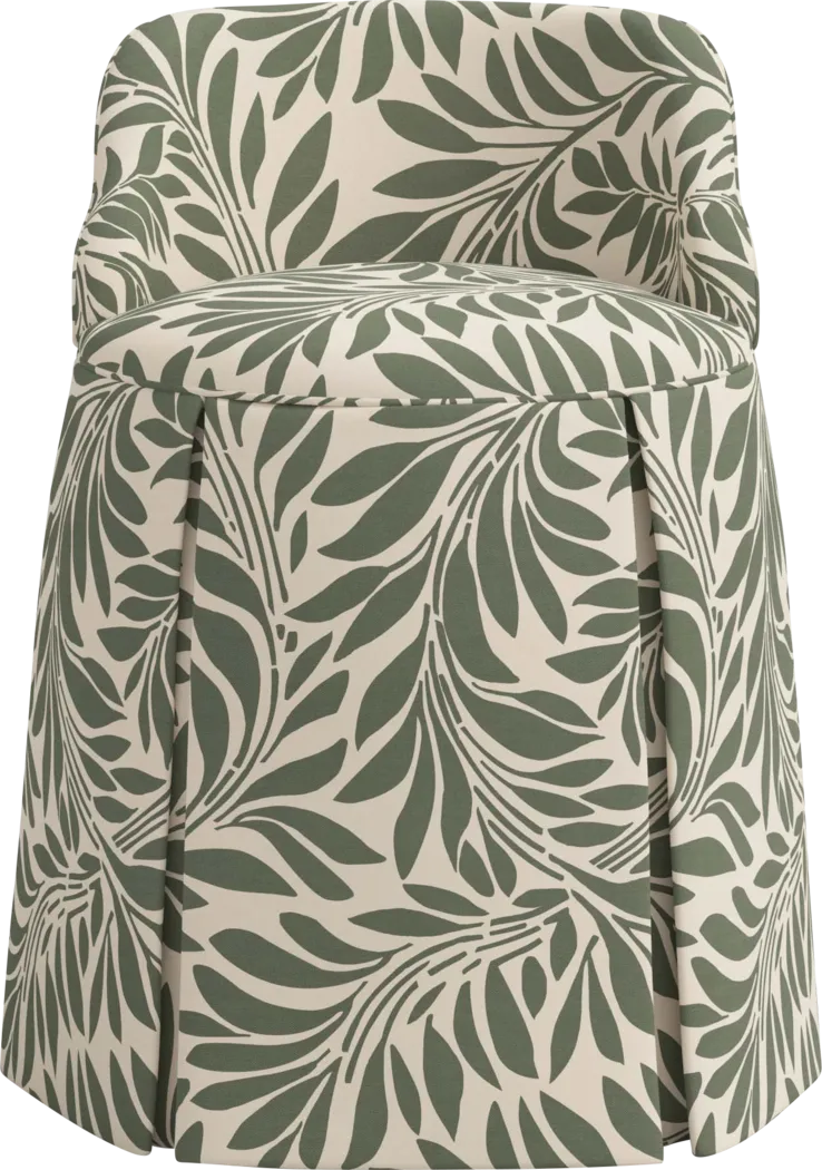 Ifanna Green Skirted Vanity - Thumbnail - Image 3