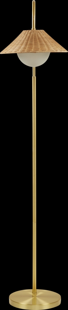 Ignacio Club Gold Floor Lamp - Thumbnail - Image 5