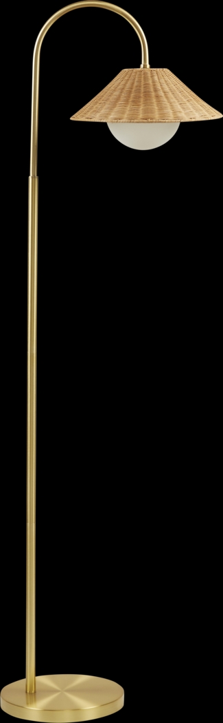 Ignacio Club Gold Floor Lamp - Thumbnail - Image 1