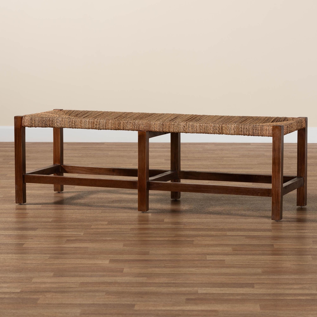 Ihmsen Brown Accent Bench - Thumbnail - Image 6