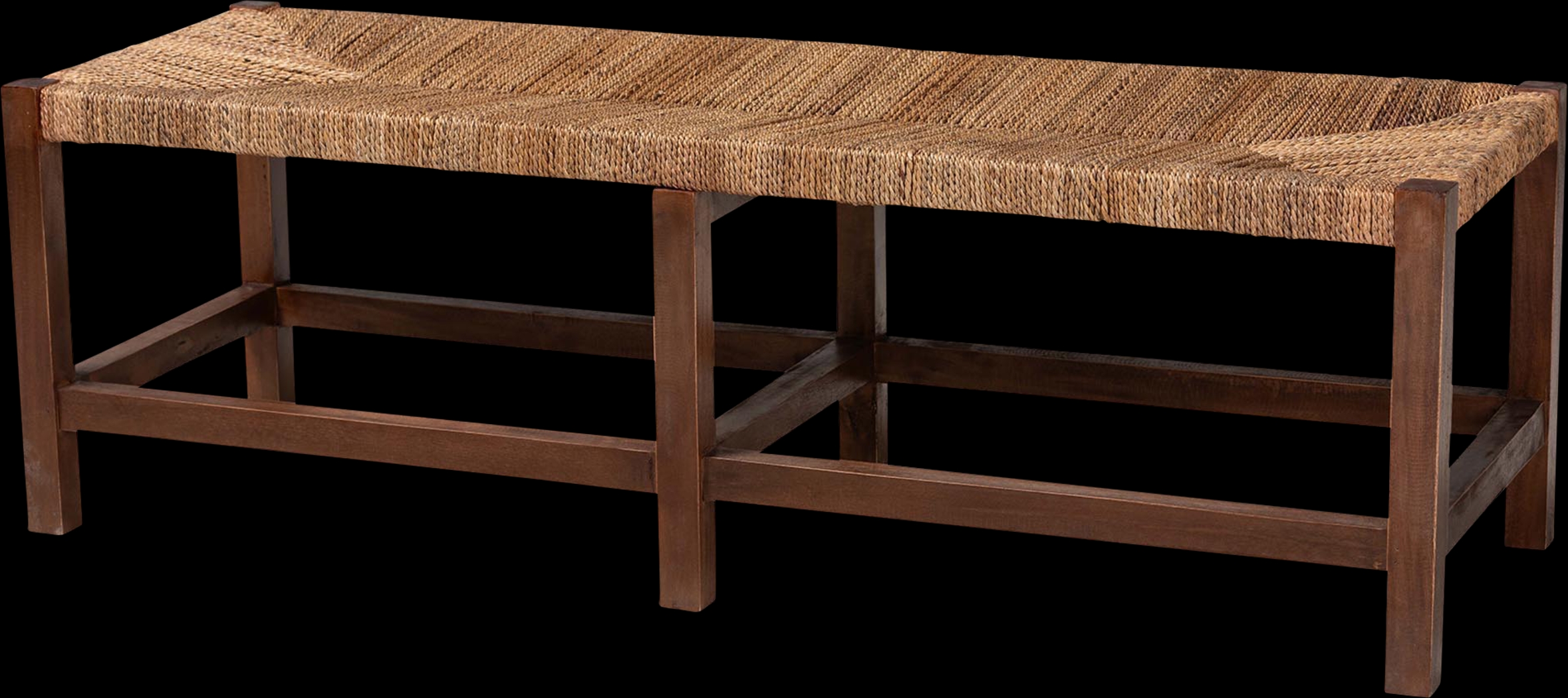 Ihmsen Brown Accent Bench - Thumbnail - Image 1