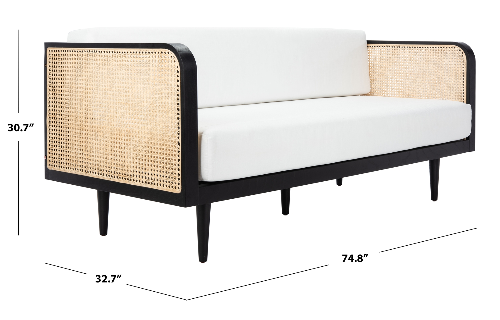 Ikeena Black Daybed - Thumbnail - Image 2