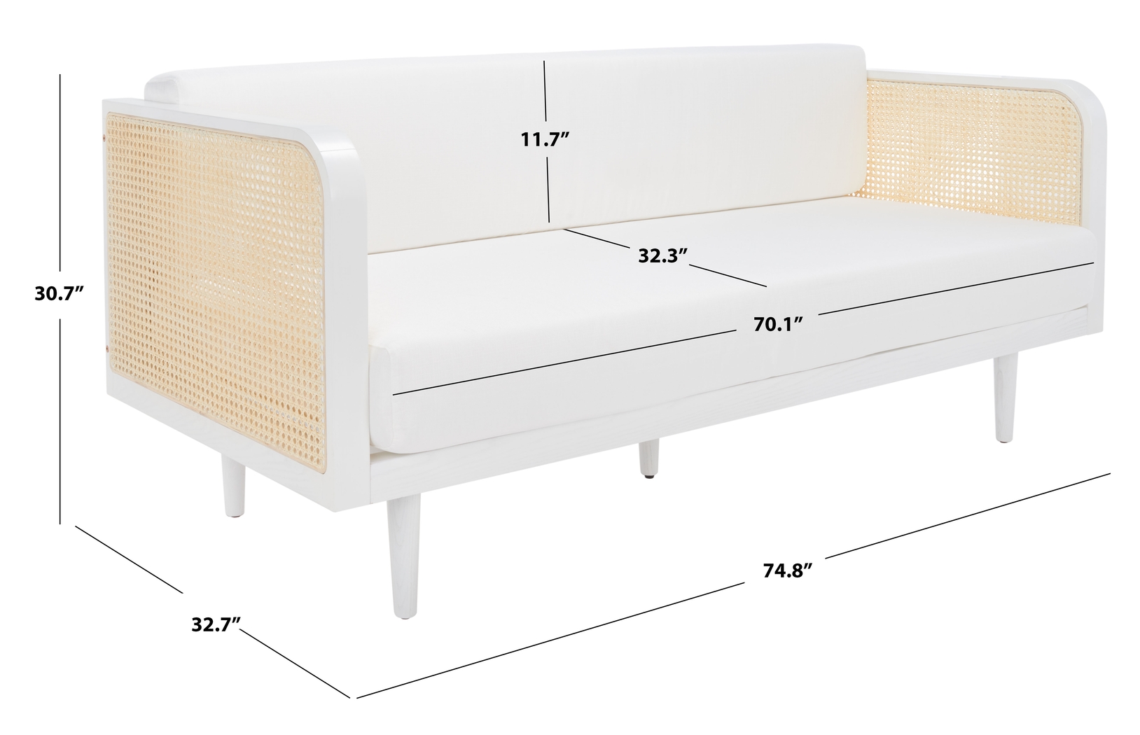 Ikeena Ivory Daybed - Thumbnail - Image 2