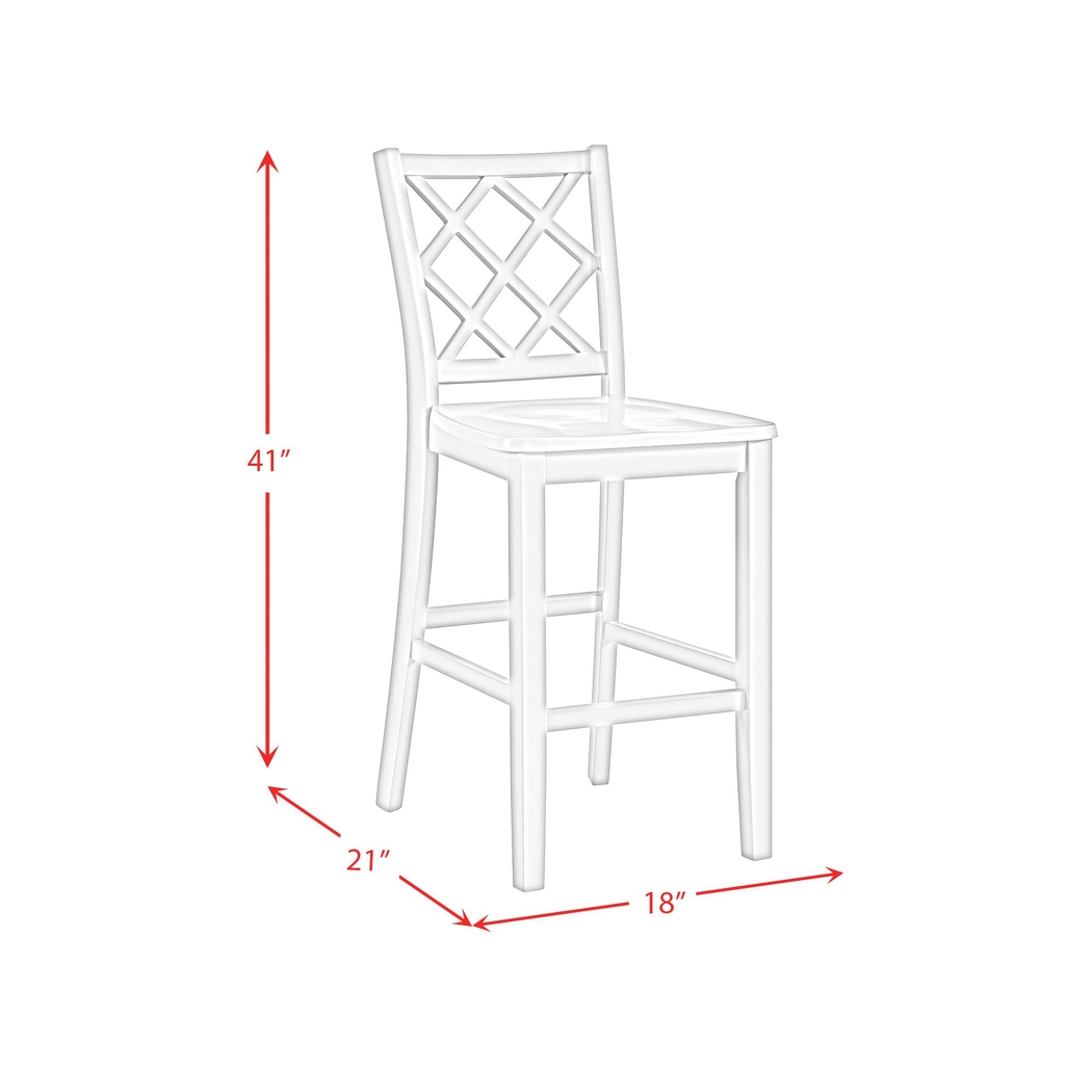 Ikenna Gray Side Chair, Set of 2 - Thumbnail - Image 3
