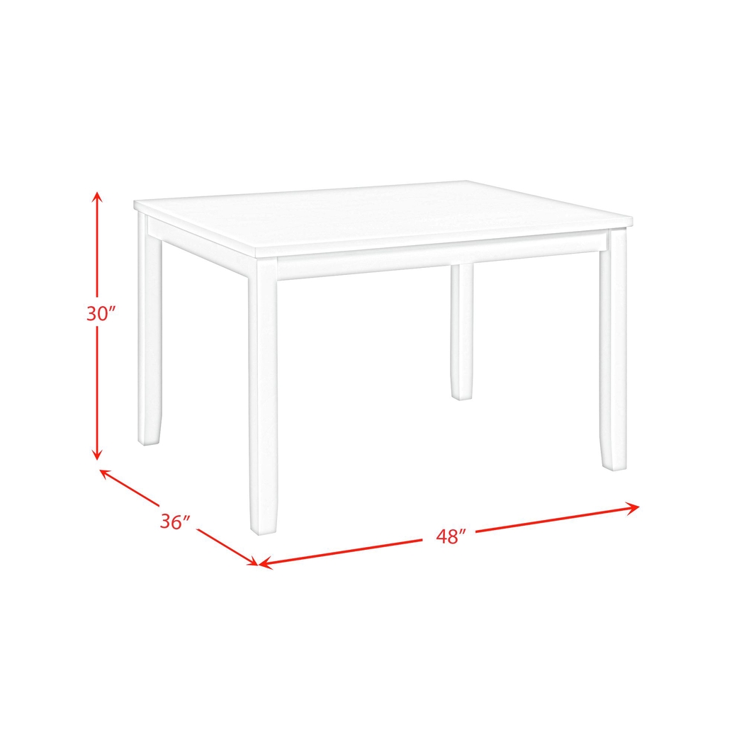 Ikenna White Dining Table - Thumbnail - Image 7