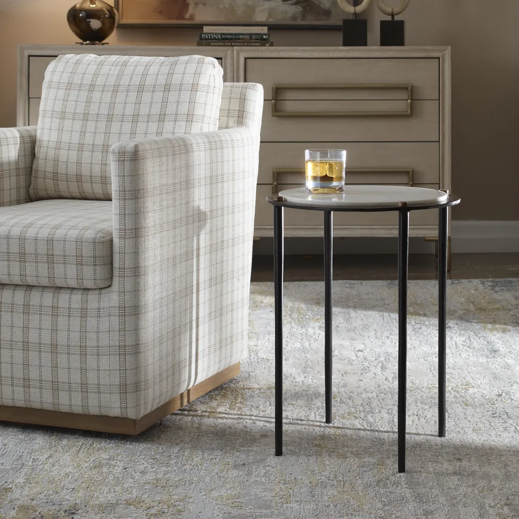 Ikinta Bronze Accent Table - Thumbnail - Image 2