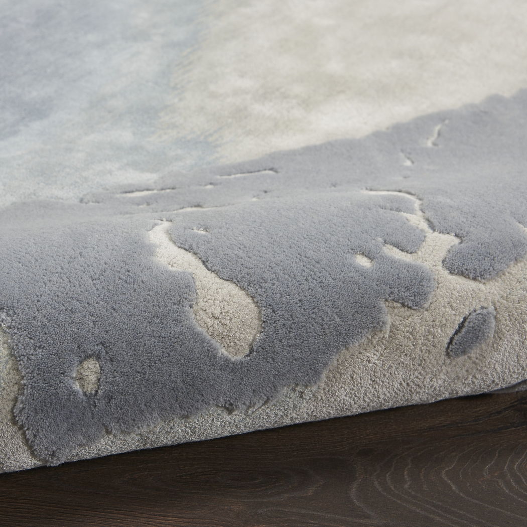 Vawix Seafoam/Silver 5'6 x 7'5 Rug - Thumbnail - Image 9