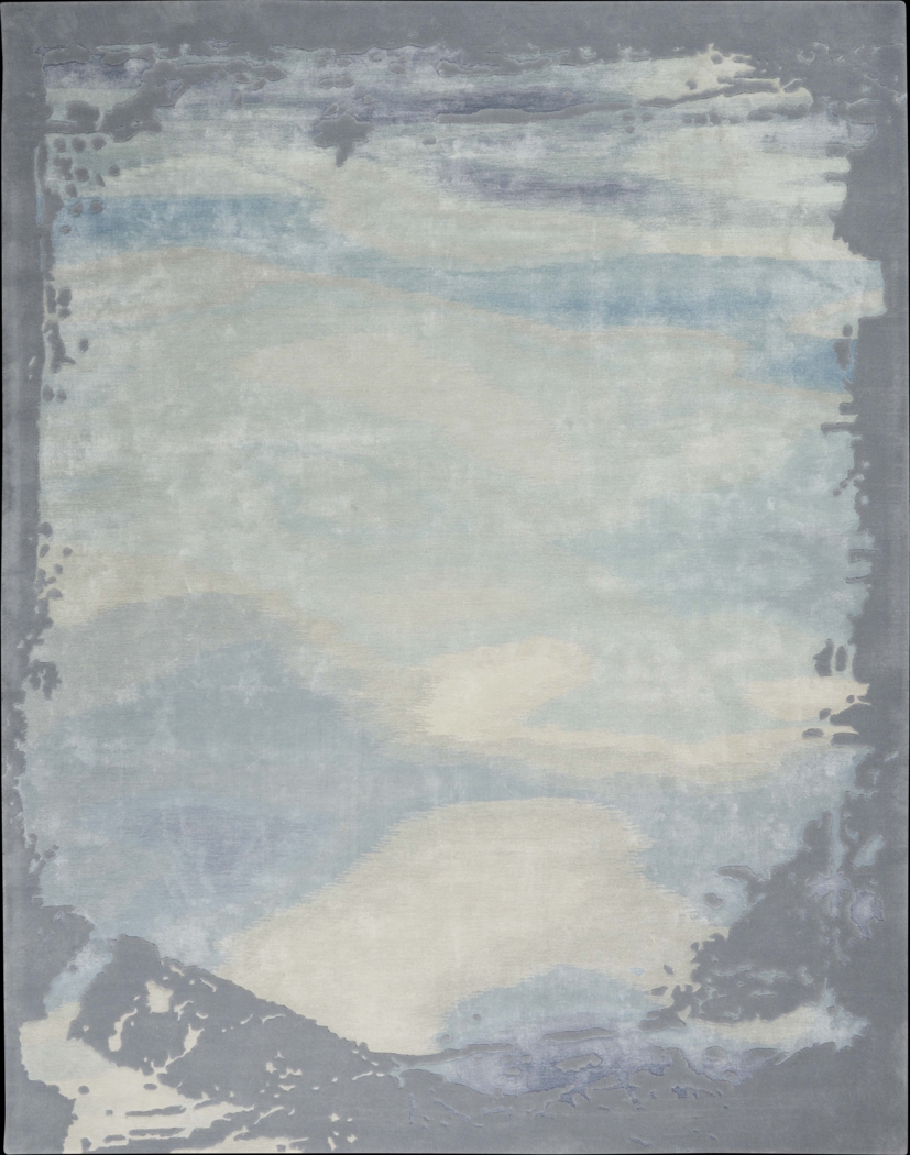 Vawix Seafoam/Silver 7'9 x 9'9 Rug - Thumbnail - Image 1
