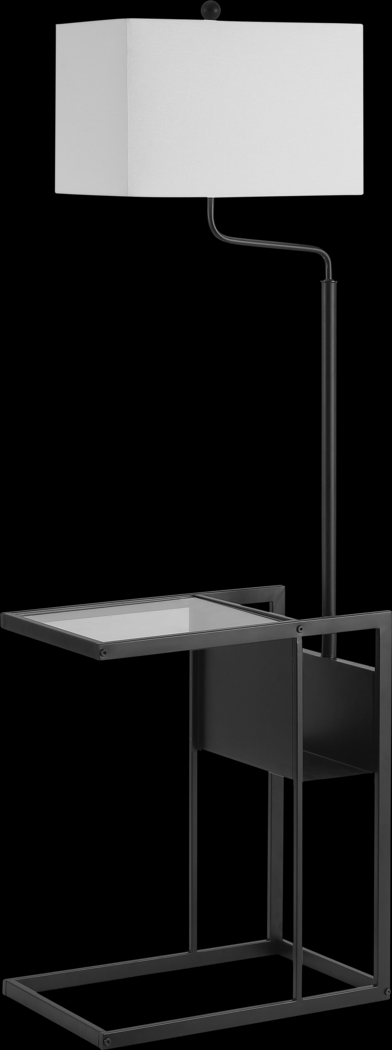 Ilene Post Black Floor Lamp - Thumbnail - Image 1