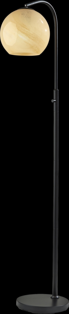 Iliad Post Black Floor Lamp - Thumbnail - Image 1