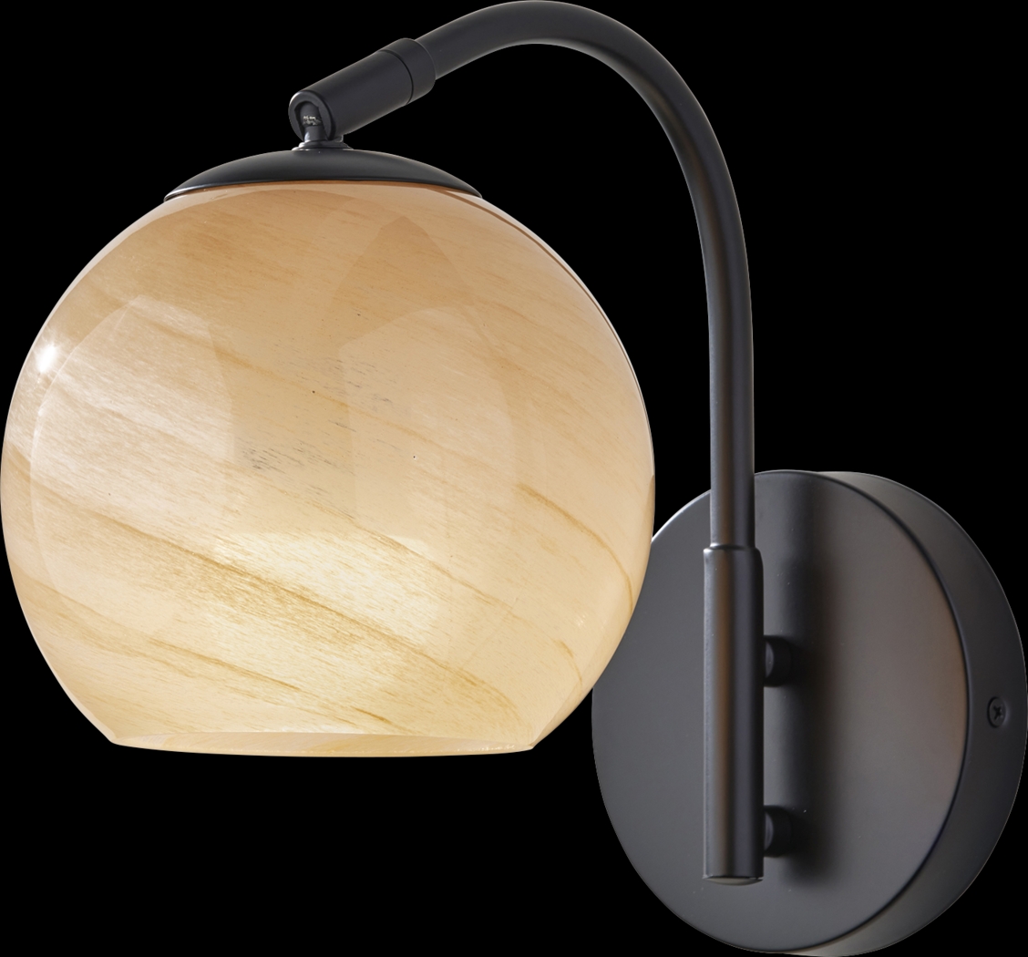 Iliad Post Black Sconce - Thumbnail - Image 1