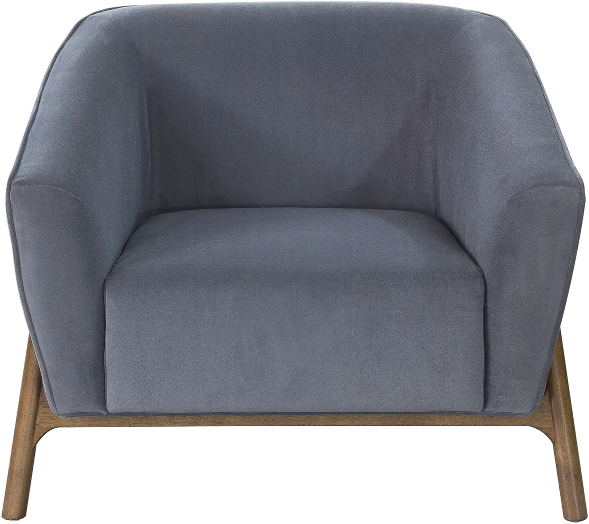 Illyan Gray Accent Chair - Thumbnail - Image 3