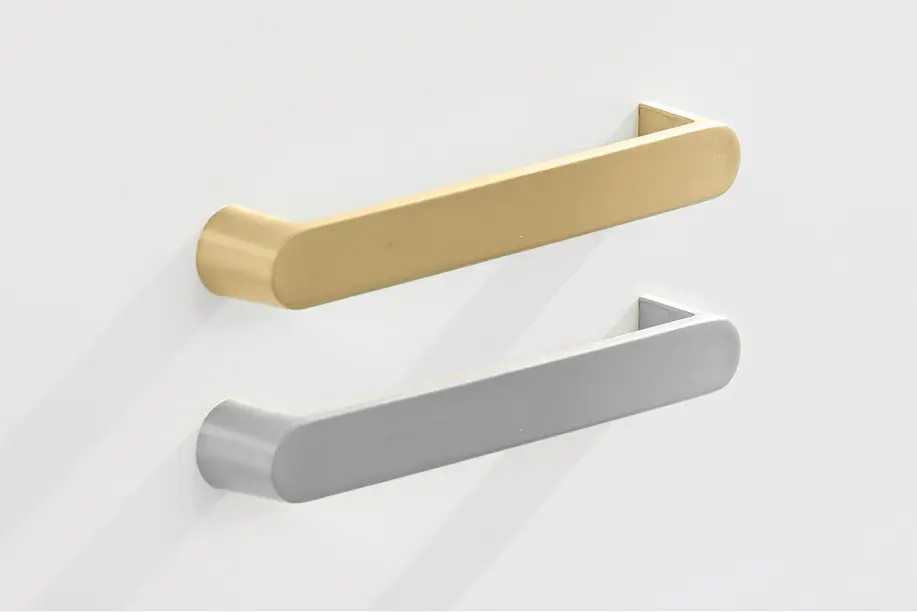 Brushed Gold or Brushed Nickel